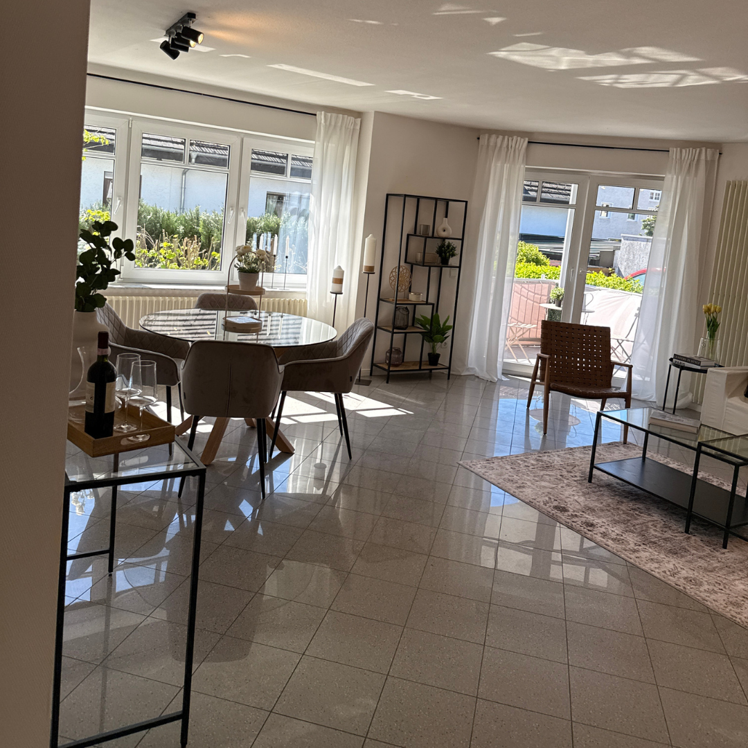 Wohnzimmer nach Homestaging